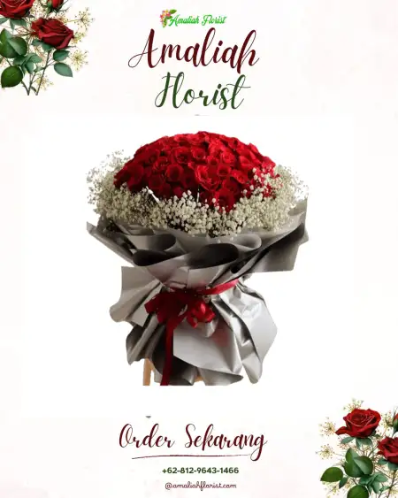 Buket Bunga kebun jeruk