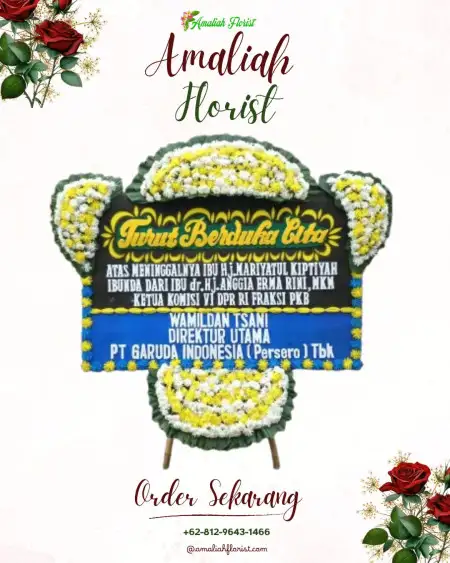 Papan Bunga Duka kebun jeruk